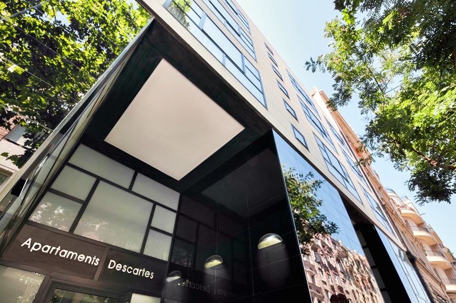 Apartamentos Descartes Barcelona Exteriér fotografie